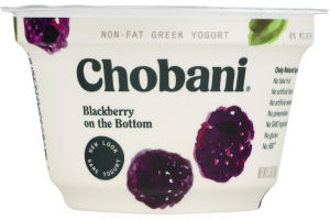 Chobani Greek Yogurt Blackberry On The Bottom