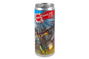 Пиво 0.33л 5.4% светлое нефильтрованное непастеризованное Vienna lager Pravda ж/б