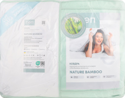 Ковдра Природа Бамбук мембрана принт 150*210см 350г/м2 ТЕП