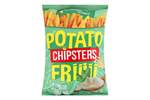 Соломка картофельная соленая Сметана и зелень Chipster's м/у 70г