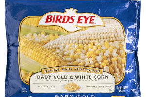 Birds Eye Deluxe Baby Vegetables Baby Gold & White Corn