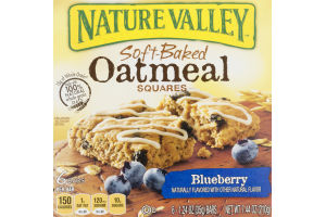Nature Valley Soft Baked Oatmeal Squares Blueberry - 6 CT