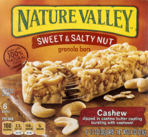 Nature Valley Sweet & Salty Nut Granola Bars Cashew - 6 CT