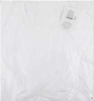 Футболка чоловіча біла бавовна р.S-XL Бібо