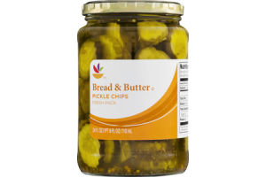 Ahold Pickle Chips Bread & Butter