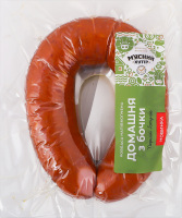 Колбаса с мясом птицы Домашняя из бочки М'ясний хутір п/к 1с кг
