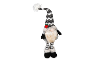 Гном новорічний MBM My Home сірий DH-NY-12