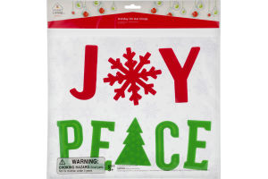 Smart Living Holiday 3D Gel Clings