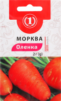 Насіння Морква Оленка 2г ТМ "1"