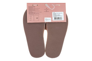 Капці відкриті домашні жіночі Twins №5600 38-39 бежевий