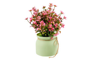 Квіти штучні у горщику 18*20см в асортименті