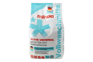 Порошок Milwa 4 кг Active Universal