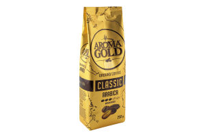 Кава мелена Aroma gold 250г