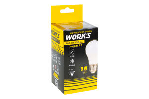 Лампа ЛонгЛайф ЛЕД A60 9W 65K E27 Ворк"c