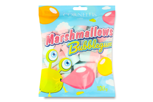 Цукерки Cornellis смак кислий баблгам жувальні