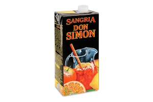 Вино 1л 7% червоне солодке ароматизоване виноградне Sangria Don Simon т/п