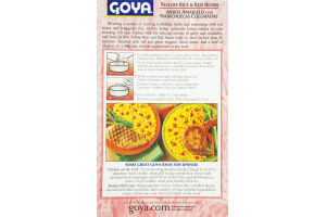 Goya Yellow Rice & Red Beans Seasoned