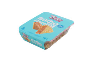 Торт зі згущеним молоком Вафельний Tarta к/у 180г