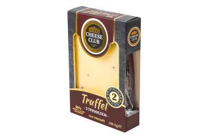 Сир 50% твердий Трюфель Cheese Club к/у 150г
