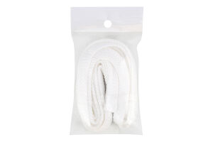 Шнурки д/взуття білі пласкі 100см 723 Парадокс