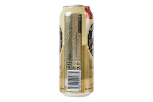Пиво 0.5л 5% світле пшеничне нефільтроване пастеризоване Naturtrüb Hefe-Weissbier Franziskaner з/б