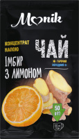 Концентрат напитка Имбирь с лимоном Чай Monik м/у 50г