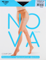 Колготки жіночі Nova Comfort 40 чорний р.5