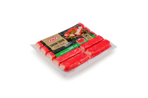 Палочки крабовые замороженные с мясом натурального краба Snow crab Vici в/у 200г