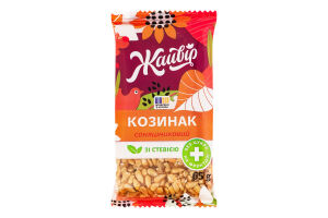 Козинак на фруктозе со стевией Подсолнечный Жайвір м/у 65г