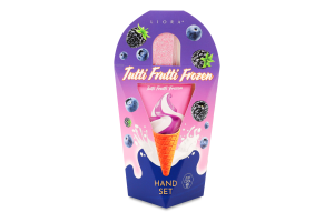 Набір Tutti frutti frozen Крем д/рук 50мл+Пилочка та паличка д/манікюру Liora