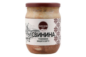 Свинина тушеная Мяснов Локачі в/с с/б 500г