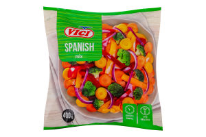 Овочі швидкозаморожені Spanish mix Vici м/у 400г