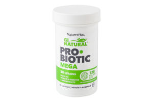 Добавка диетическая капсулы Пробиотики Mega GI Natural NaturesPlus 30шт