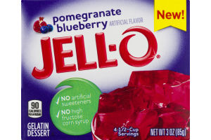 JELL-O Gelatin Dessert Pomegranate Blueberry