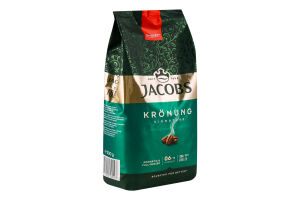 Кава натуральна смажена в зернах Kronung Jacobs м/у 500г