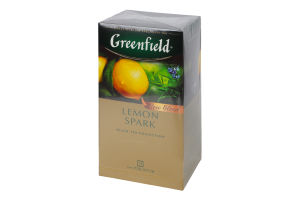 Чай черный Lemon Spark Greenfield к/у 25х1.5г