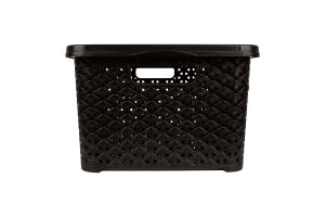 Кошик 10л коричневий з кришкою Diomedea