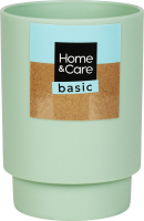 Стакан для зубних щіток Home&Care Basic оливковий