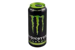 Напиток энергетический безалкогольный сильногазированный Ноль сахара Monster Energy ж/б 500мл