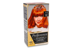 Фарба для волосся Preference №7.4 L'Oreal Paris 1шт