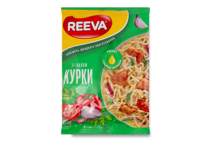 Вермишель быстрого приготовления со вкусом курицы Reeva м/у 60г