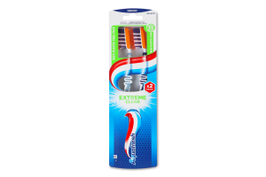 Щетка зубная Medium Extreme clean Aquafresh 2шт