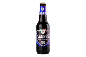 Пиво Sagres темне безалкогольне