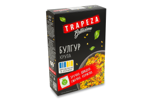 Булгур средний в пакетиках для варки Bellissimo Trapeza к/у 4х70г