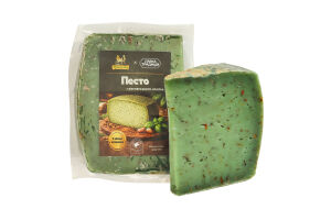 Сир 50% з фермерського молока Песто Cheese Way кг