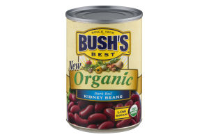 BUSH'S BEST Organic Dark Red Kidney Beans