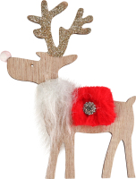 Прикраса декоративна Олень святковий в асортименті