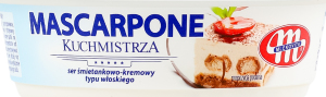 Сыр сливочный кремовый Mascarpone Kuchmistrza Mlekovita п/у 250г
