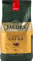 Кофе натуральный жареный в зернах Gold Crema Jacobs м/у 500г