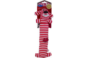 Companion Dog Toy Candy Cane Loofa